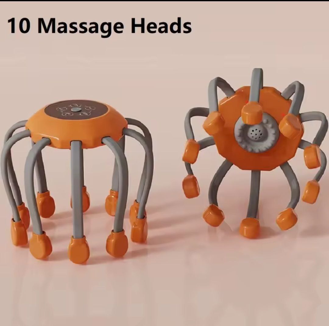 360° Electric Head Massager – 20-Claw Full Wrap Scalp Relaxation Machine